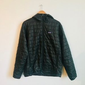 Patagonia Nano Puff Hoodie Black